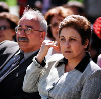 Shirin Ebadi UCI - May 20, 2005 - by QH