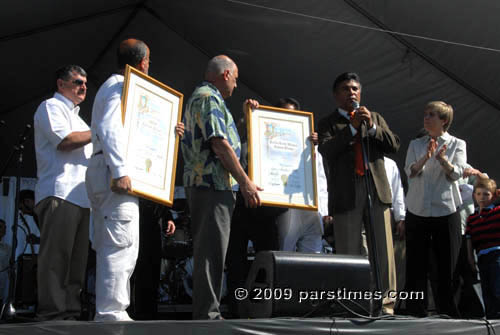 Councilmember Dennis Zine & Councilmember Tony Cardenas, Councilmember Wendy Greuel (April 5, 2009) - by QH