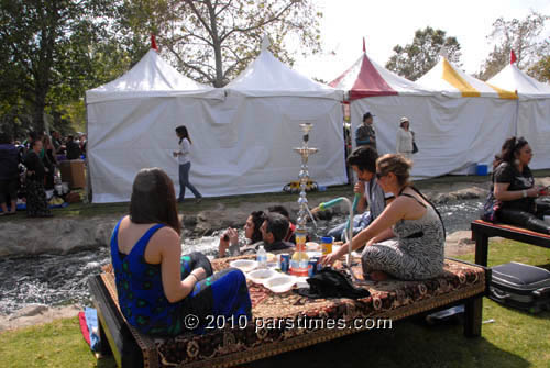 Women Smoking the Hookah  (April 4, 2010) - by QH