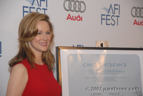 Laura Linney  - AFI Fest (November 9, 2007)- by QH