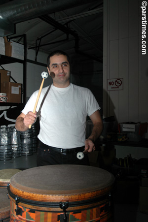 Shahriar Bakhtiari (Base), Trance Dance Workshop (February 5, 2006) - by QH