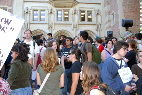 UCLA Students protest taser incident(November 16, 2006) - by QH