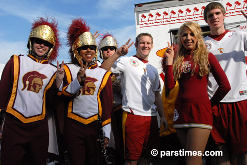 USC Band, Pasadena  - by QH