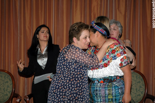 Shirin Ebadi, Rigoberta Mench Tum, Salma Hayek - by QH