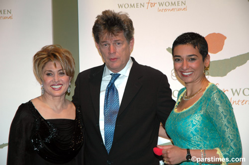 Singer David Foster, Zainab Salbi - Beverly Hills,  November 19, 2005- by QH