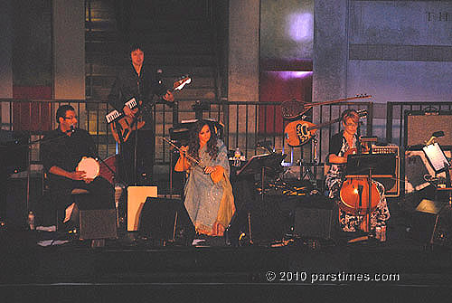 Natacha Atlas & band LA (July 29, 2010) - by QH