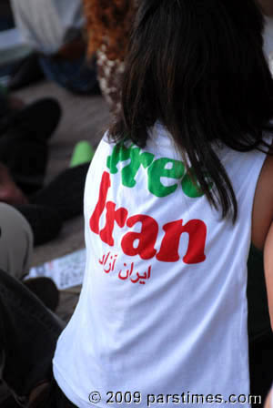 Solidarity with the people of Iran - UCLA (July 25, 2009) by QH