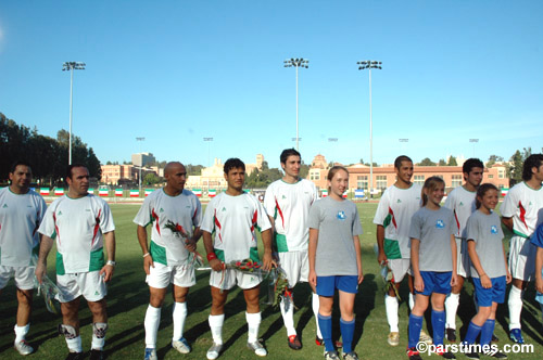 L.A. Galaxy vs. Stars of Iran - UCLA June 4, 2006 - by QH