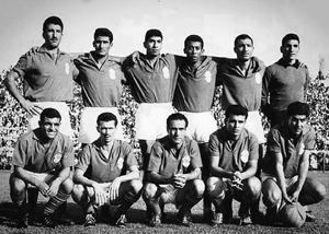 Team Melli against Pakistan