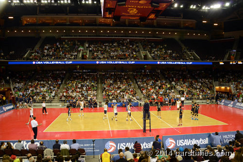 US-Iran volleyball match - USC (August 9, 2014)