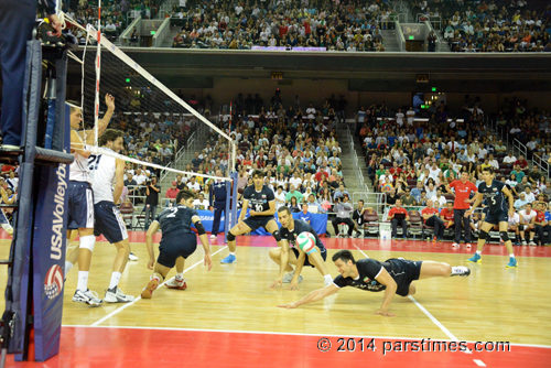 US-Iran volleyball match - USC (August 9, 2014)