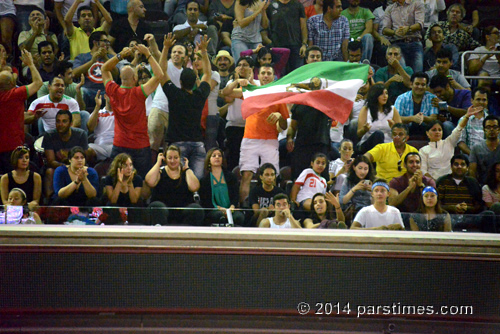 Iranian American Fans - USC (August 9, 2014)