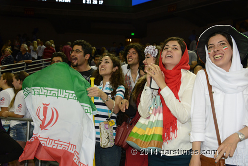 Iranian American Fans - USC (August 9, 2014)