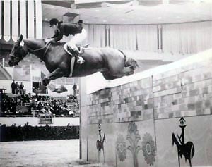 Equestrian Competition at Aryamehr Stadium. Golnar Bakhtiar