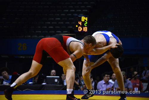 Chris Pendleton (USA) vs Manjot Sandhu (Canada) - LA Sports Arena (May 19, 2013) - by QH