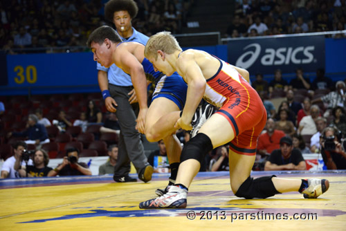 Jon Reader (USA) vs Tamerlan Tagziev (Canada) - LA Sports Arena (May 19, 2013) - by QH