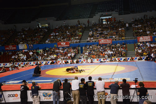 Jasmine Mian (Canada) vs Victoria Anthony (USA)- LA Sports Arena (May 19, 2013) - by QH