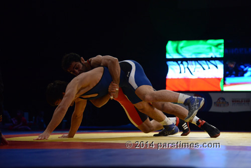 Sayed Ahmad Mohammad Pahnehkolaie (Iran) vs Alibeggadzhi Emeev (Russia)