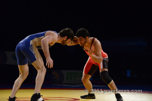 Sayed Ahmad Mohammad Pahnehkolaie (Iran) vs Alibeggadzhi Emeev (Russia)