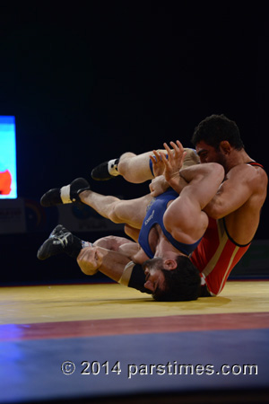 Mostafa Hosseinkhani (Iran) vs Khetik Tsabolov (Russia)