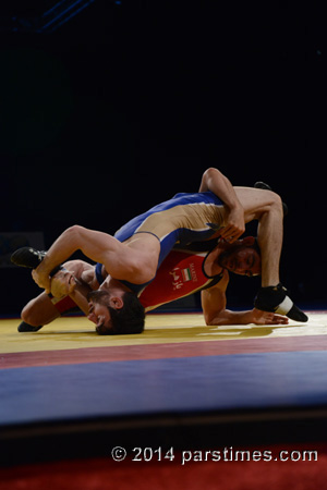 Mostafa Hosseinkhani (Iran) vs Khetik Tsabolov (Russia)