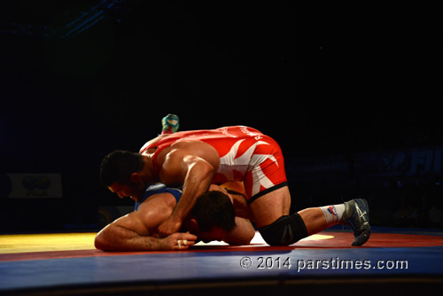 Reza Yazdani (Iran) vs Yuri Belonovskiy (Russia)