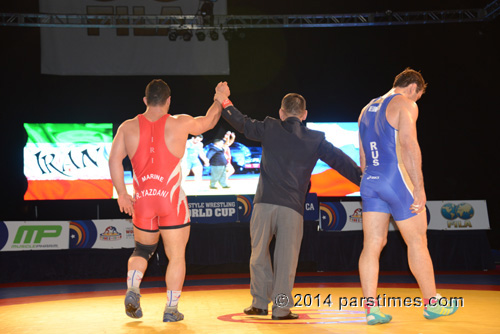 Reza Yazdani wins