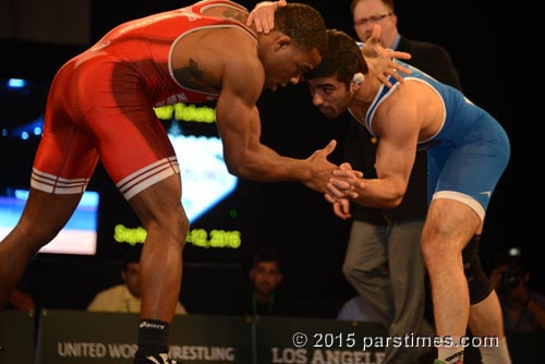 Jordan Burroughs vs Morteza Rezaei Ghaleh