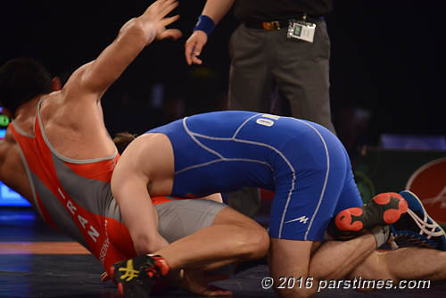 Gadzhimurad Omarov (Azerbaijan) vs Moustafa Hosseinkhani (Iran)