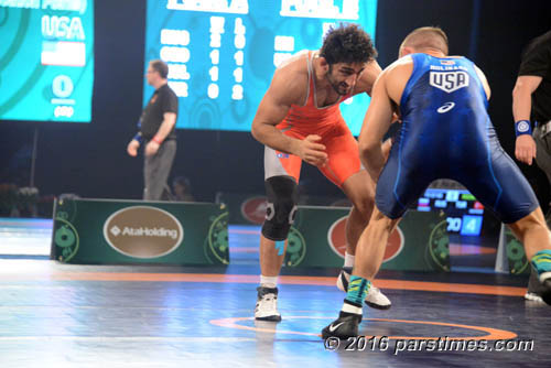 Frank Molinaro (USA) vs Seyedahmad Mohammadipahnehkolaei (IRI)