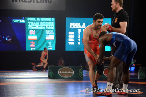 James Green (USA) vs Mostafa Hosseinkhani (IRI)