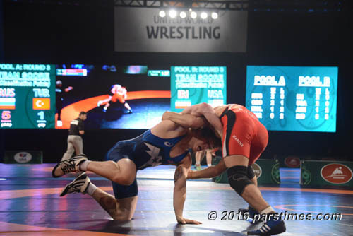 Hassan Yazdani Charati (IRI) vs  Alexander  Dieringer (USA)