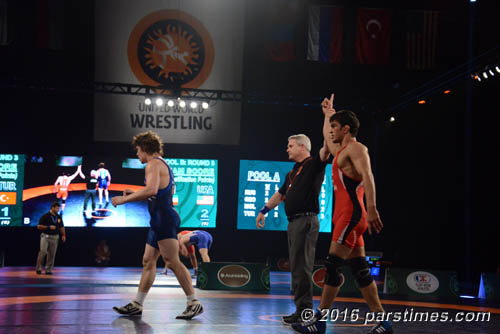 Hassan Yazdani Charati (IRI) df. Alexander  Dieringer (USA)