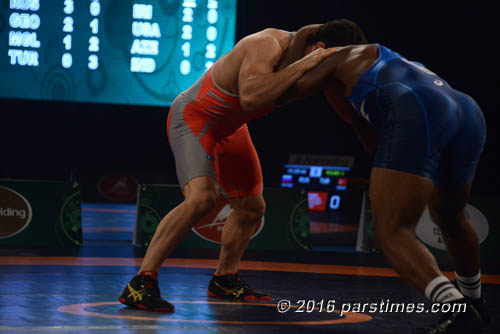 J'Den Michael Tbory Cox (USA) vs Alireza Mohammad Karimimachiani