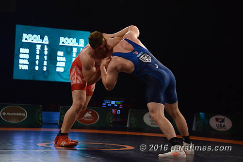 Parviz Basmanj (IRI) vs Jacob Varner (USA)