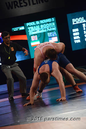 Parviz Basmanj (IRI) vs Jacob Varner (USA)