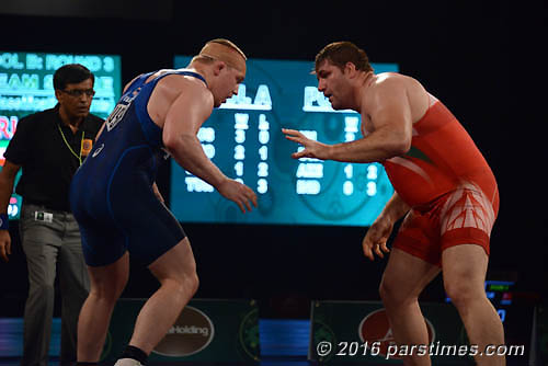 Parviz Basmanj (IRI) vs Jacob Varner (USA)