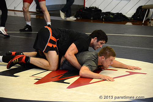 US Wrestling team  praticing  (May 17, 2013) - by QH