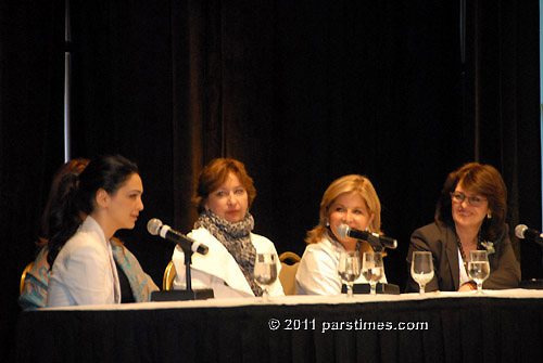 Nazanin Boniadi, Firoozeh Dumas - Irvine (January 30, 2011) - by QH