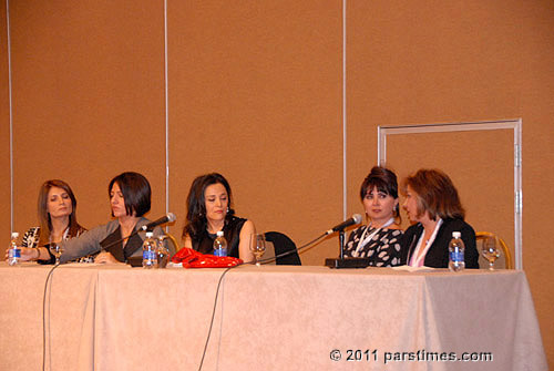 Dr. Mahtab Jafari, Dr. Shalizeh Shokooh, Dr. Parto Ghadimi, Dr. Shohreh Ershadi,  Dr. Shida Saam - Irvine (January 30, 2011) - by QH