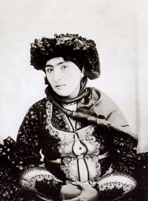 Antoin Sevruguin's Kurdish Woman