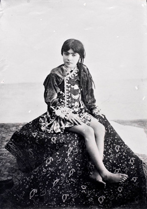 Antoin Sevruguin's Qajar Girl